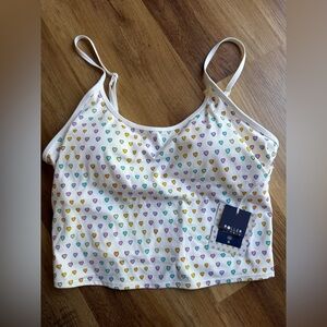 NWT Roller Rabbit x Target XL Women's Disco Hearts Wave Tank Top - Hearts